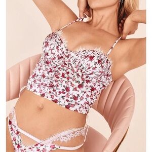 For Love & Lemons x Victorias Secret Melrose Bustier Top